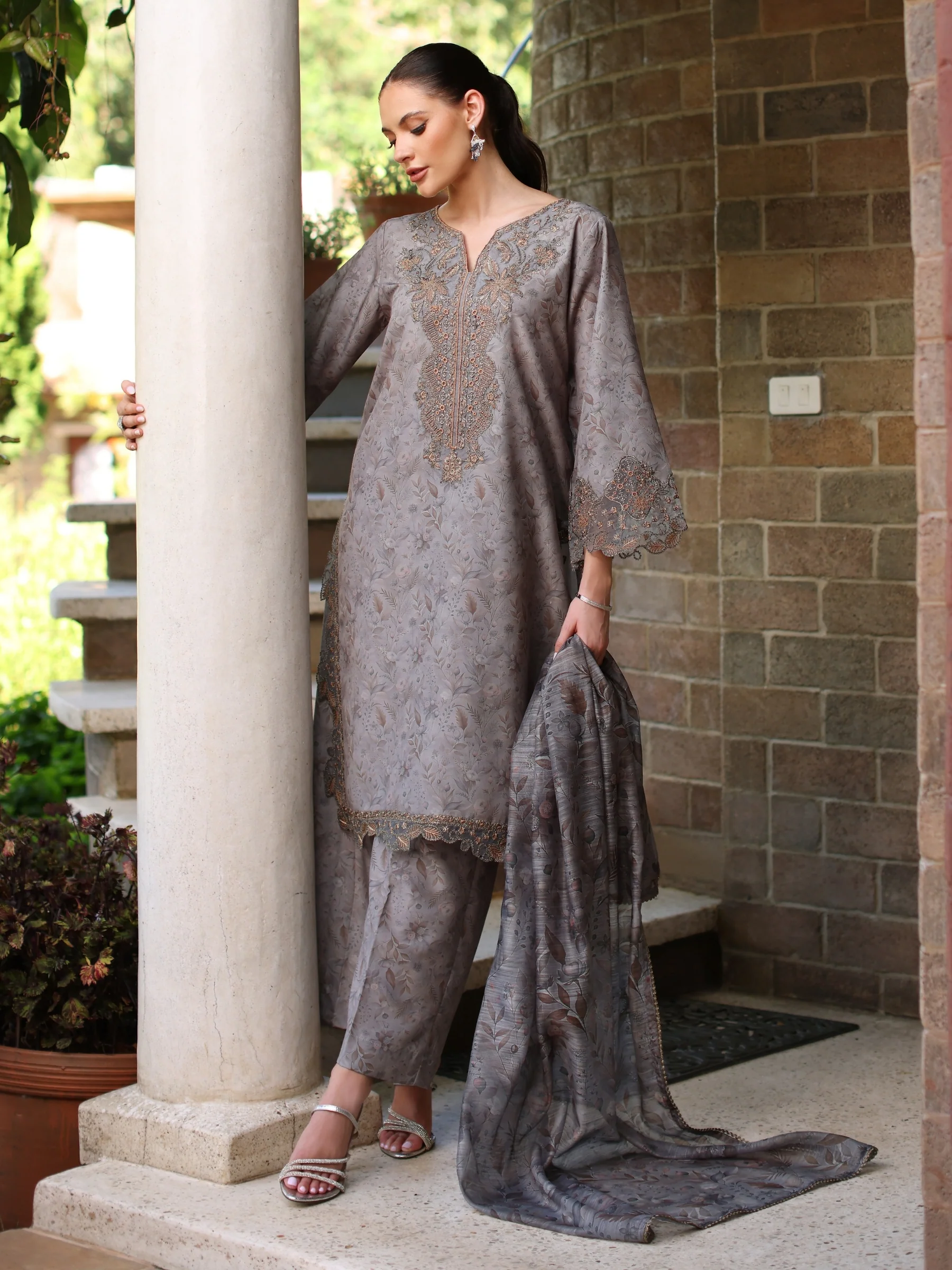 BLS-56 3PC STITCHED I UNSTITCHED - Image 6