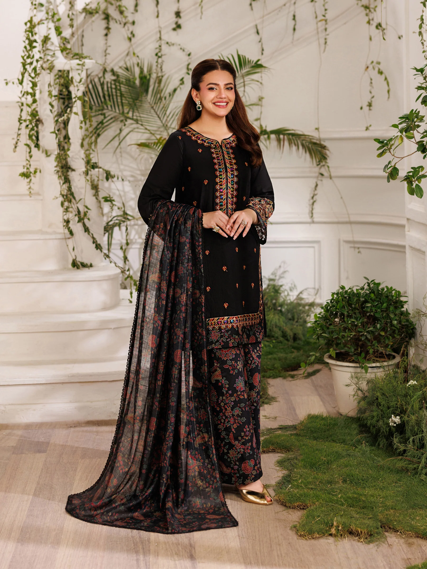 CLS-08 3PC STITCHED | UNSTITCHED - Image 8