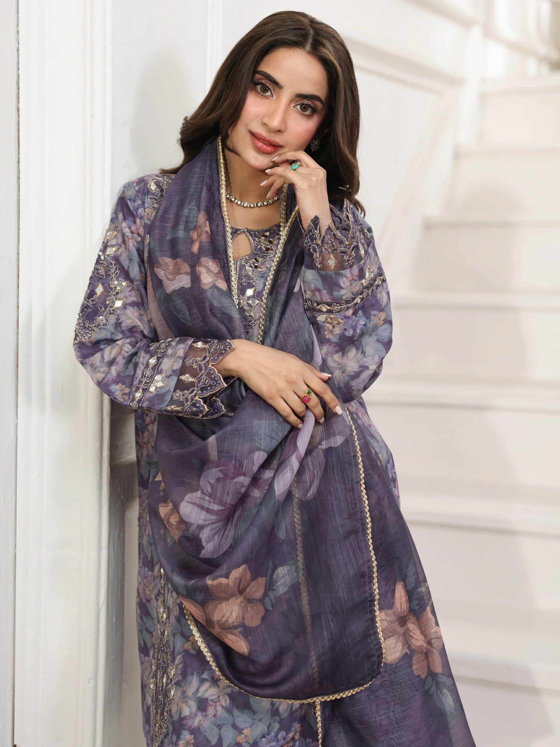 DLS-51 3PC STITCHED | UNSTITCHED - Image 4