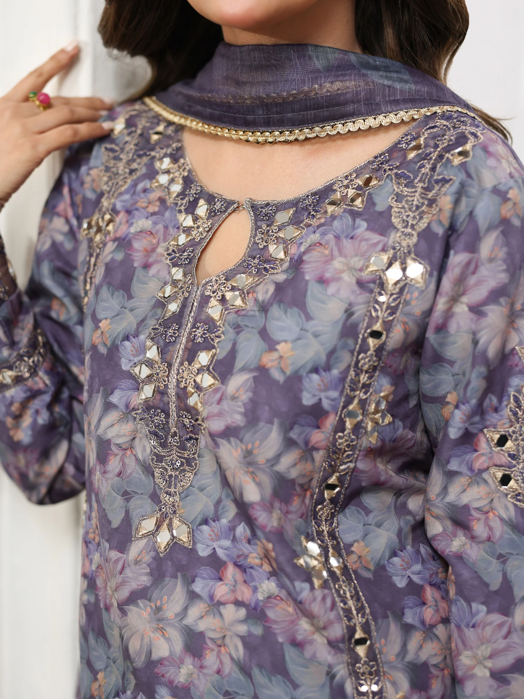 DLS-51 3PC STITCHED | UNSTITCHED - Image 5