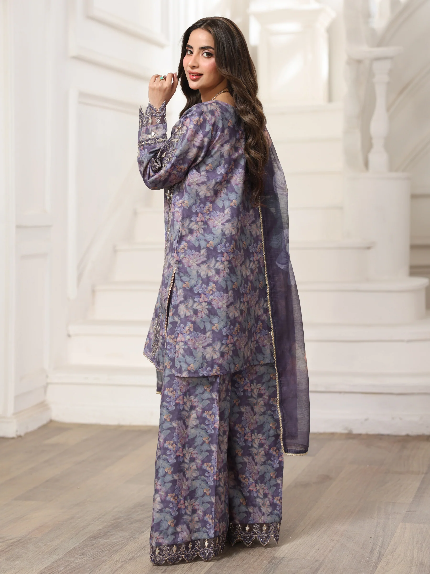 DLS-51 3PC STITCHED | UNSTITCHED - Image 7