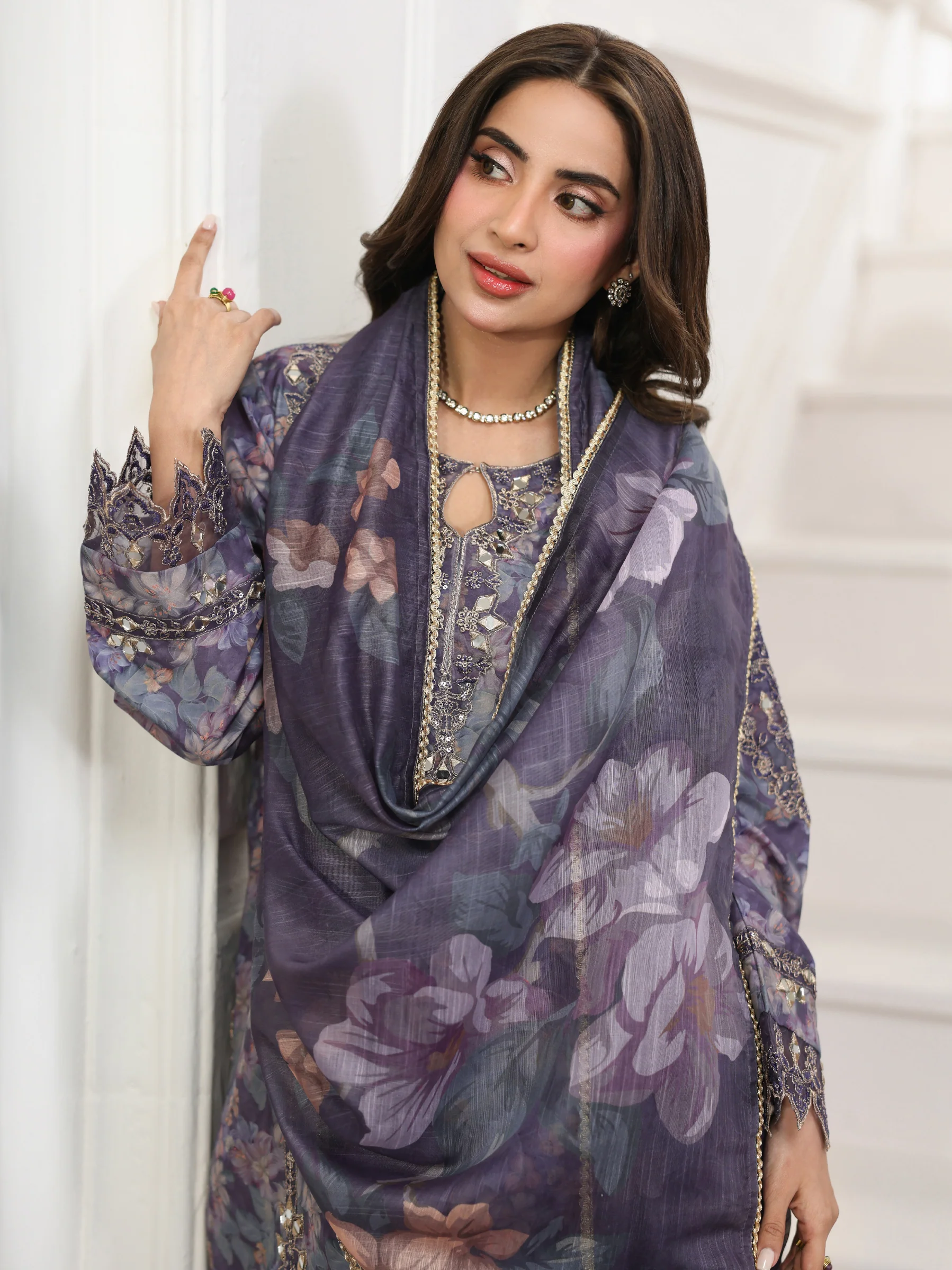 DLS-51 3PC STITCHED | UNSTITCHED - Image 8