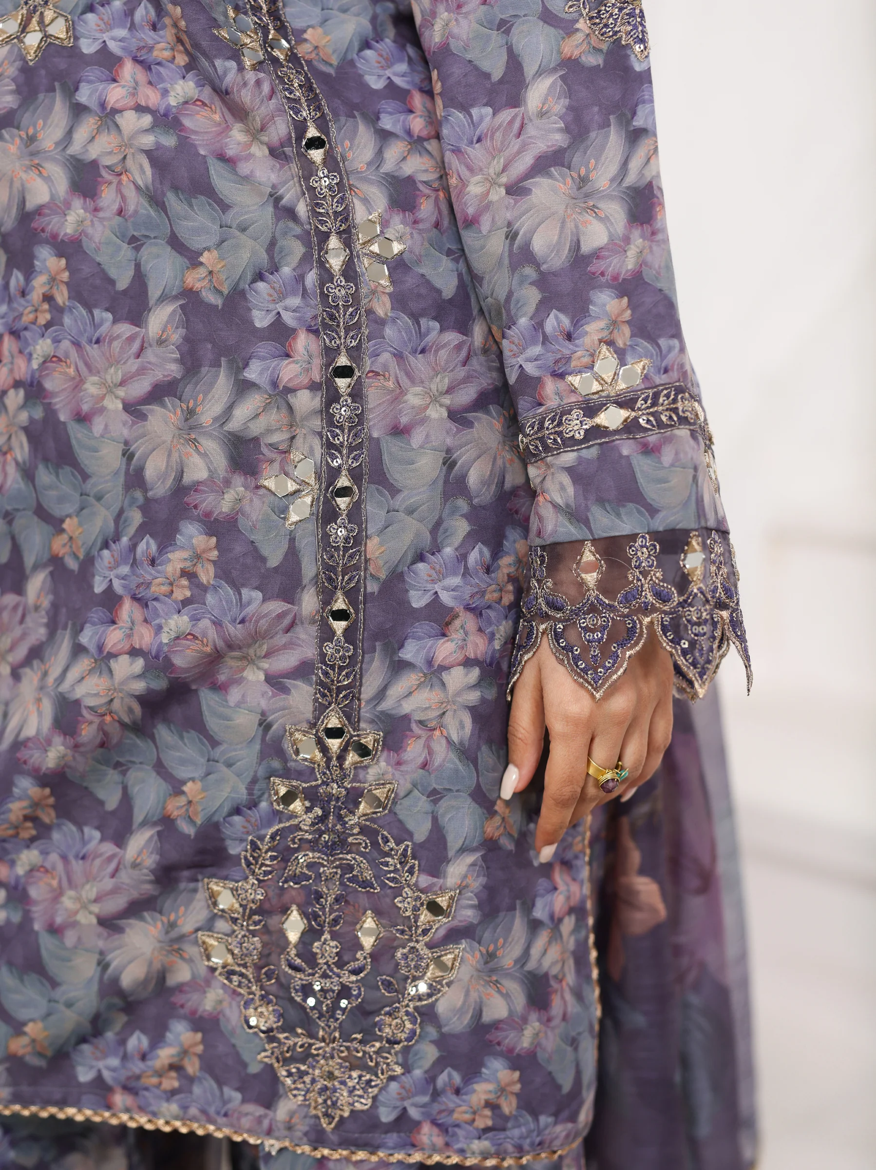DLS-51 3PC STITCHED | UNSTITCHED - Image 9