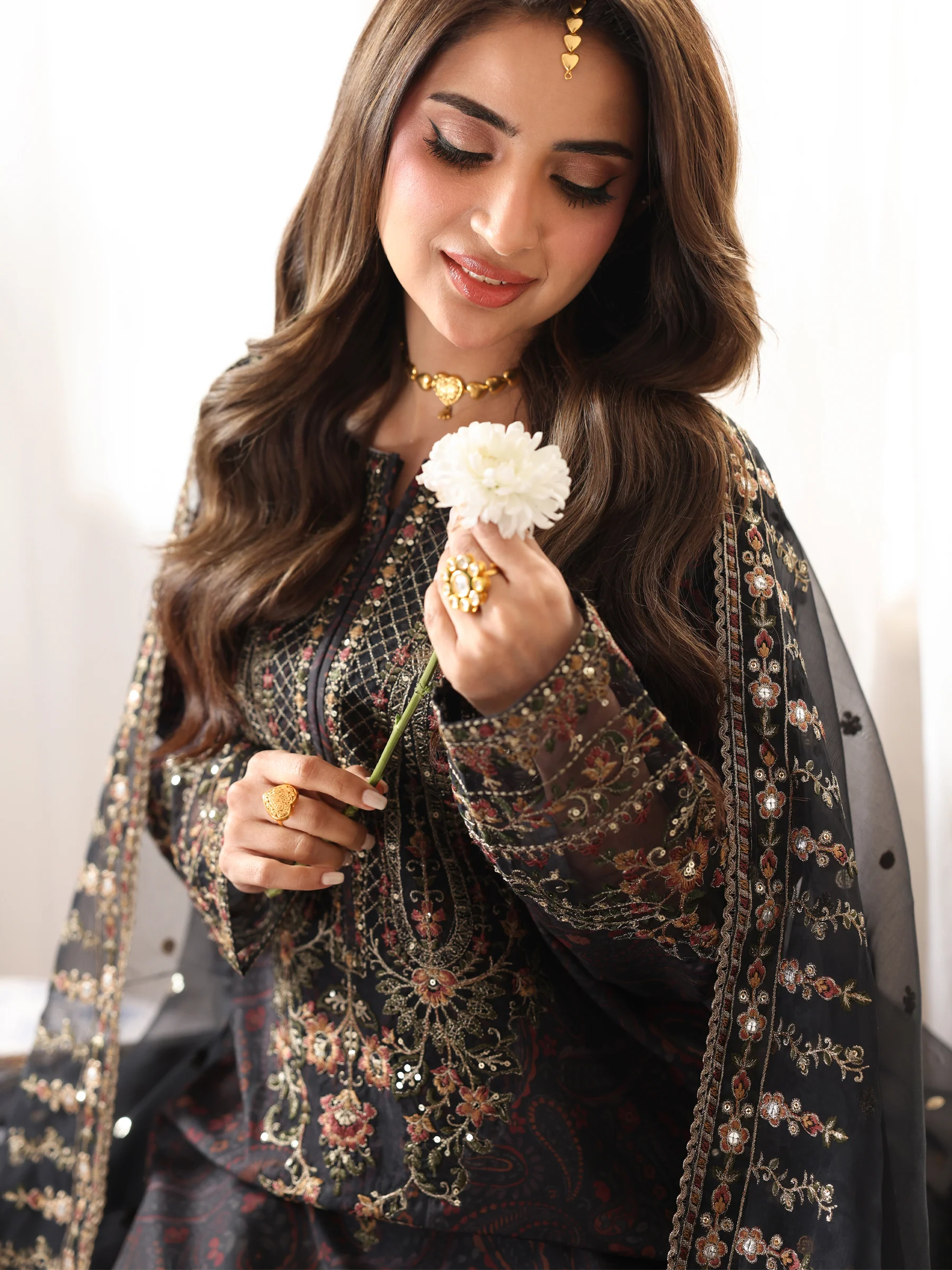 DLS-55 3PC STITCHED | UNSTITCHED - Image 12
