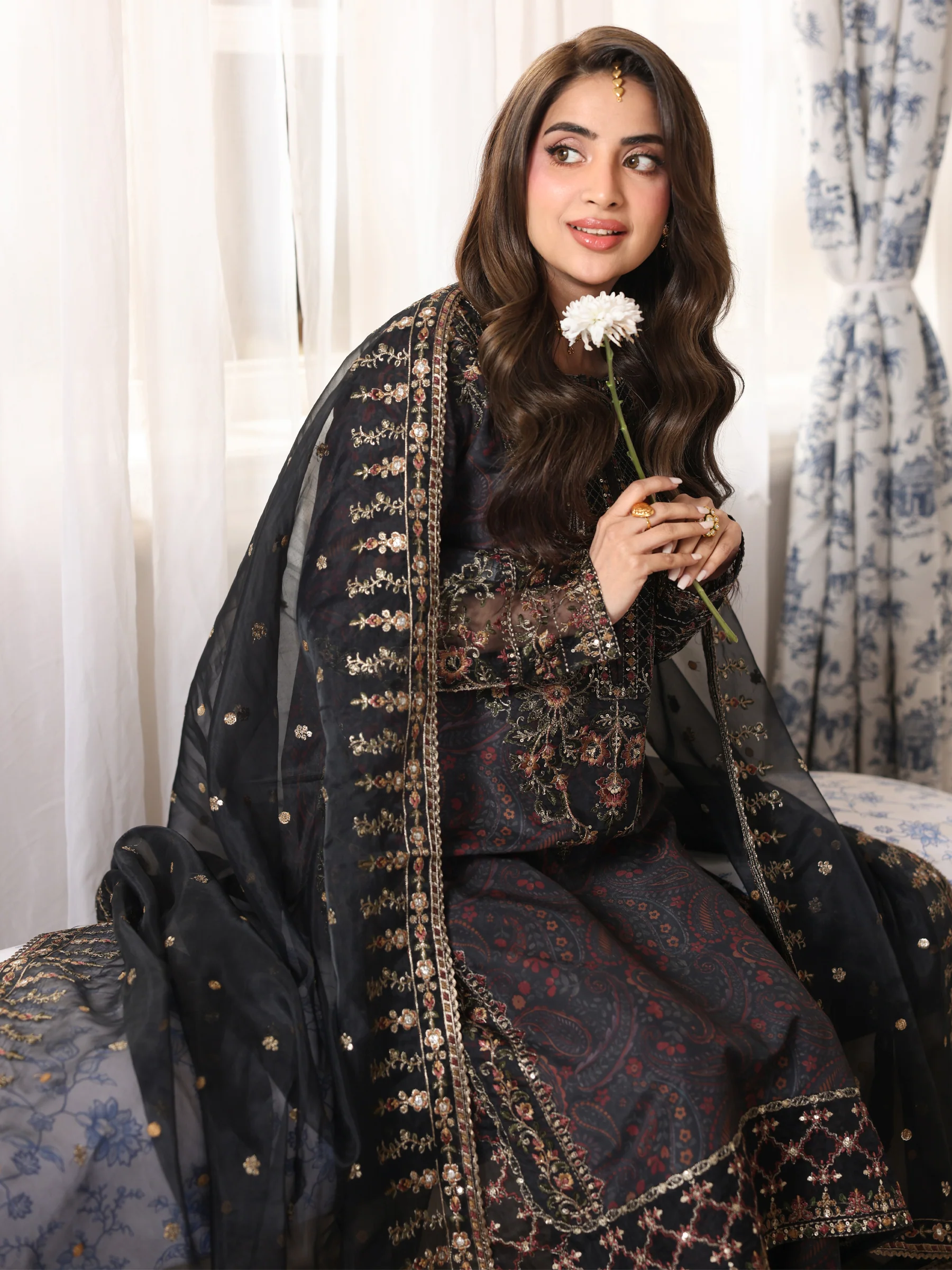DLS-55 3PC STITCHED | UNSTITCHED - Image 13