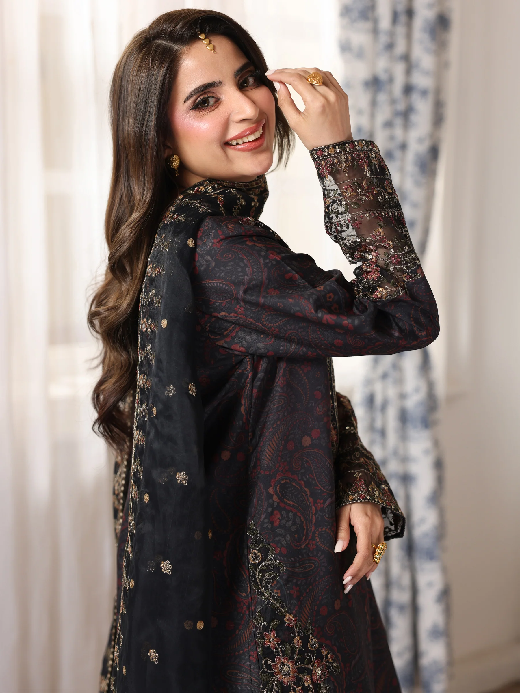 DLS-55 3PC STITCHED | UNSTITCHED - Image 9