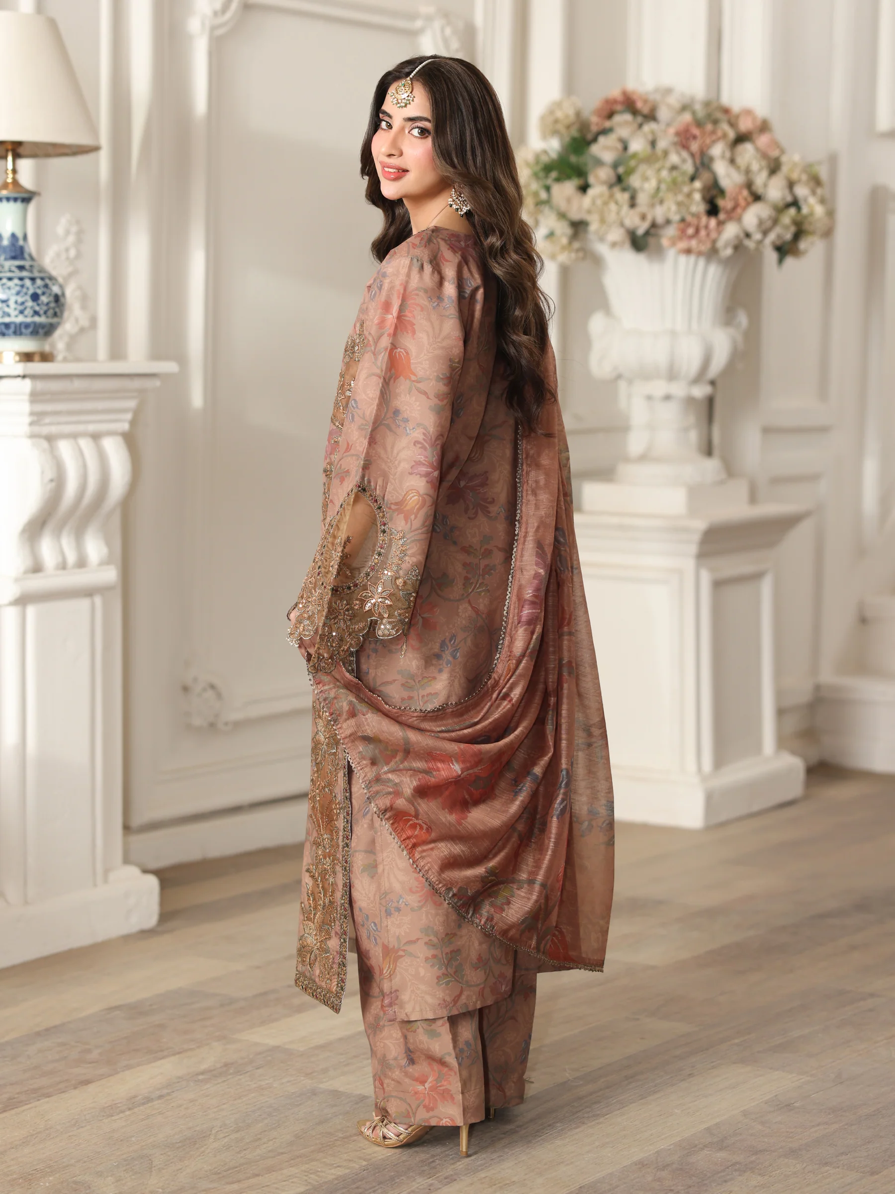 DLS-56 3PC STITCHED | UNSTITCHED - Image 6