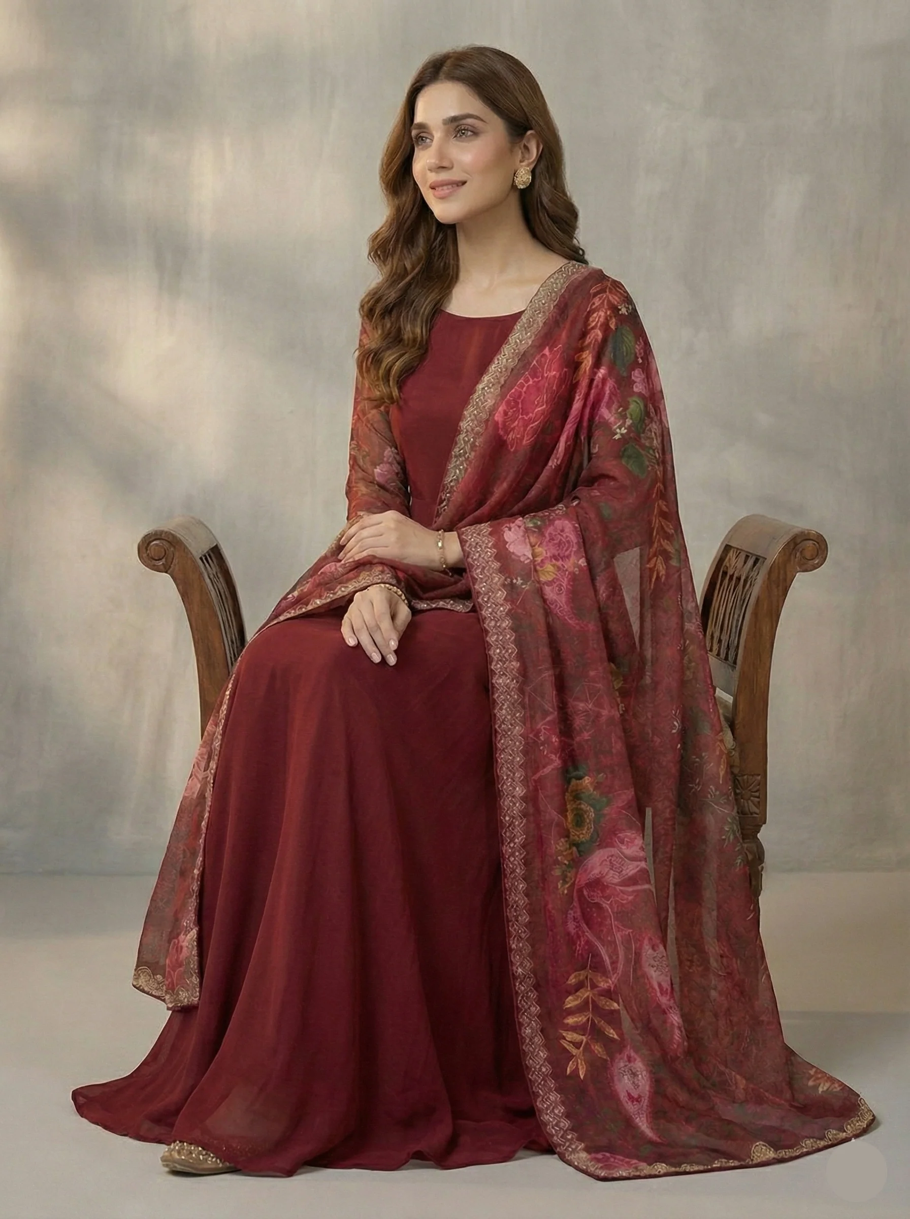 CPD-172 CHIFFON PRINTED DUPATTA - Image 3