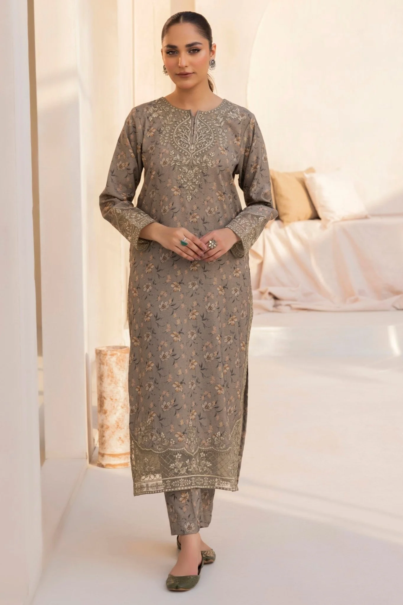 DZP-115 2 PC DHANAK PRINTED - Image 2