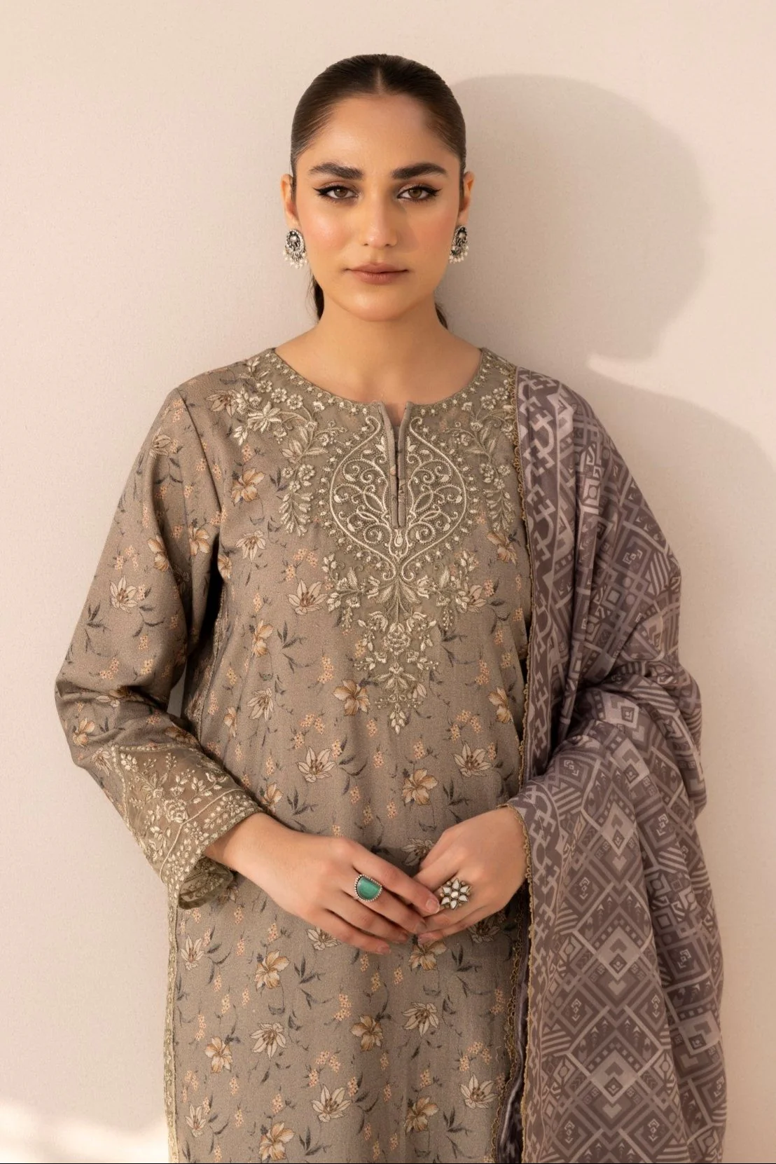 DZP-115 2 PC DHANAK PRINTED - Image 3
