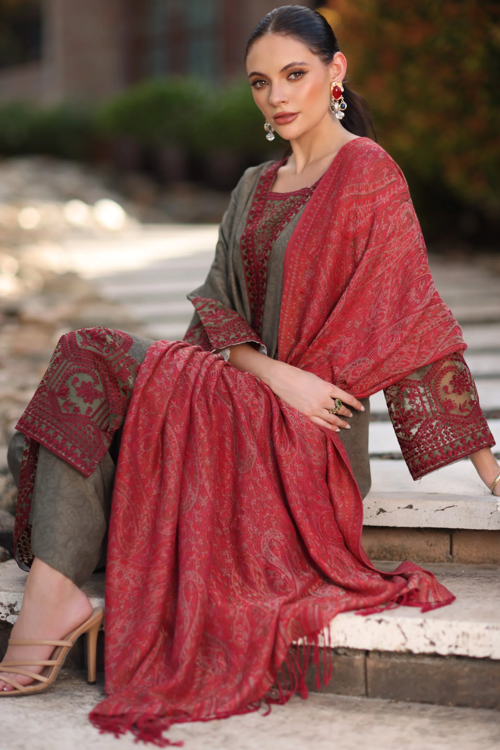 DZP-51 WINTER 3PC STITCHED | UNSTITCHED - Image 10