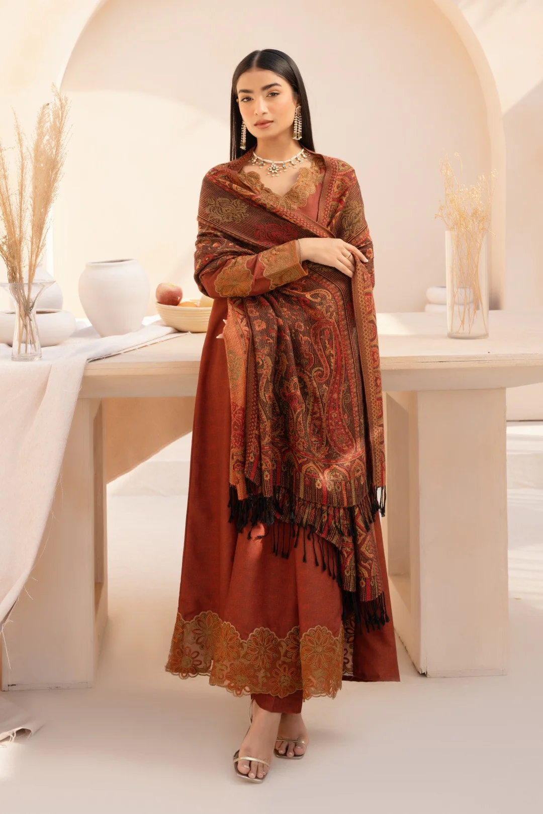 DZP-53 WINTER 3PC STITCHED | UNSTITCHED - Image 6