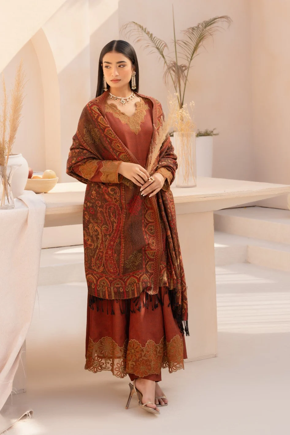 DZP-53 WINTER 3PC STITCHED | UNSTITCHED - Image 8
