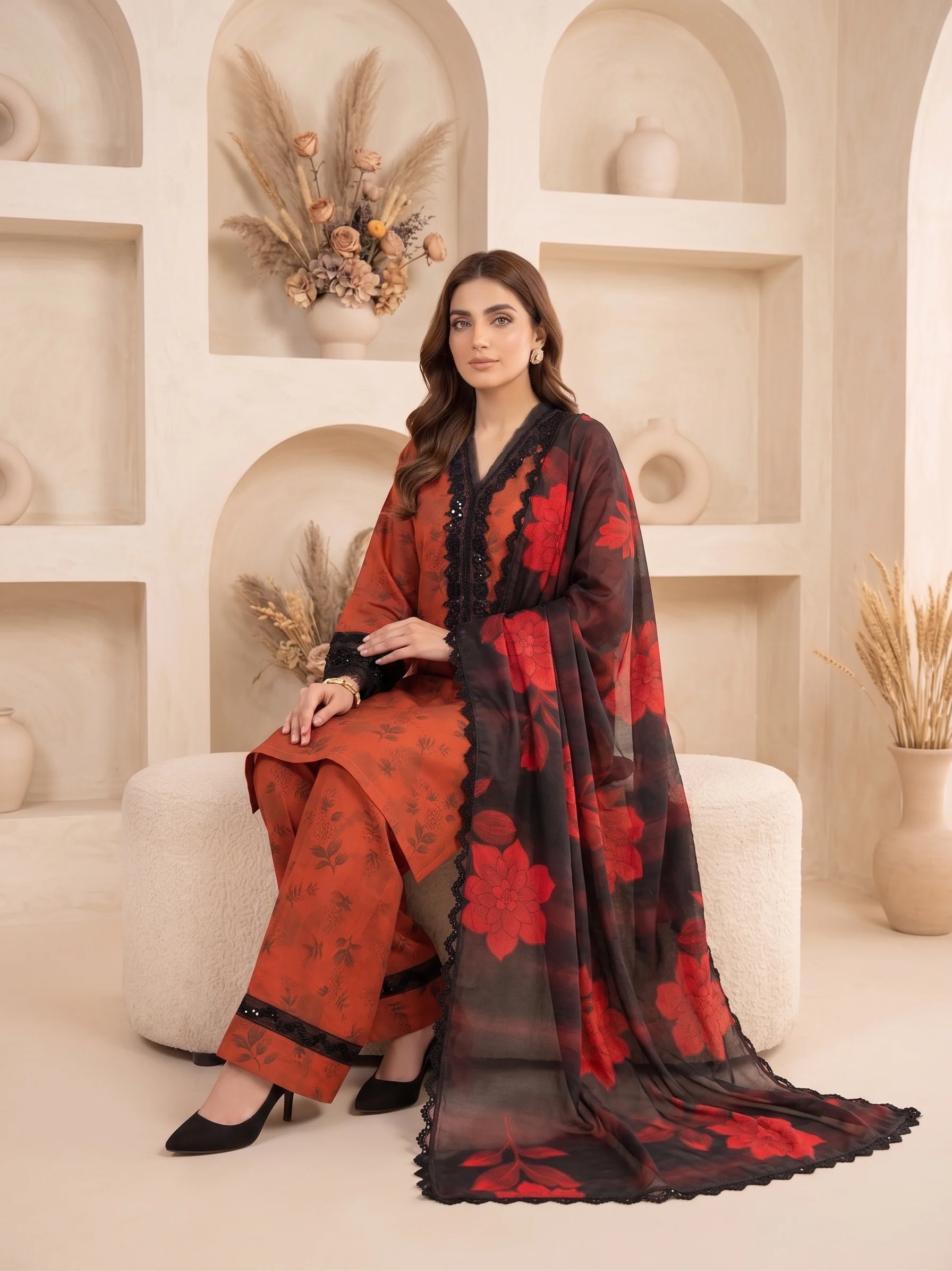 GLS-13 3PC Lawn STITCHED - Image 4