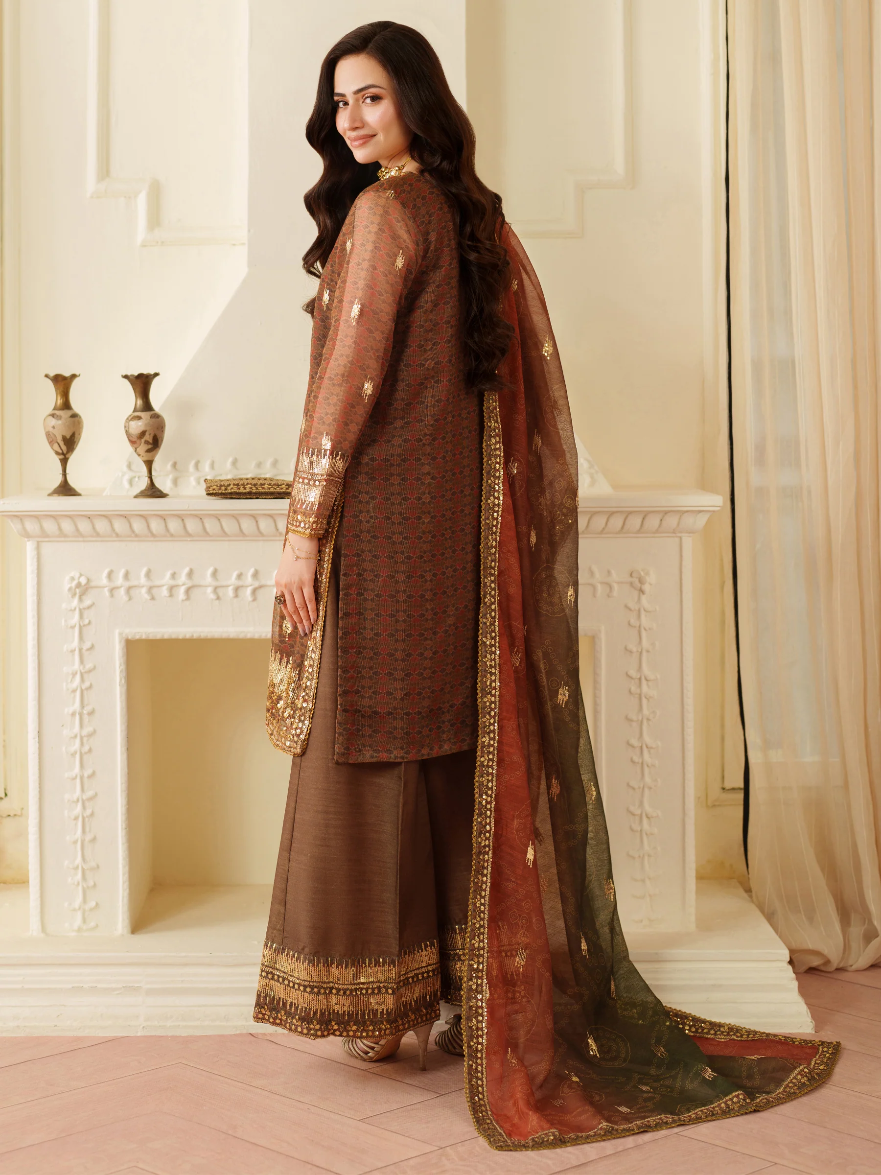 LD-04 4PC STITCHED I UNSTITCHED - Image 6