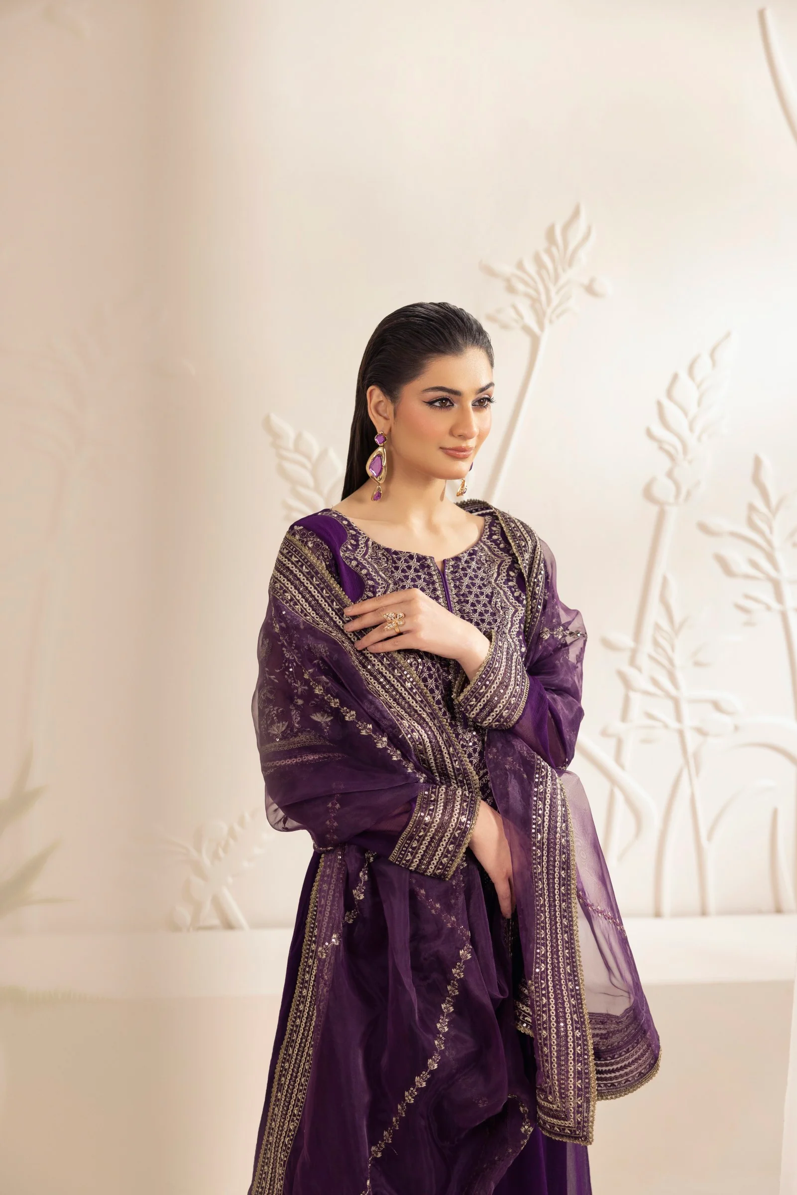 MGG-102 CHIFFON 3PC STITCHED - Image 7