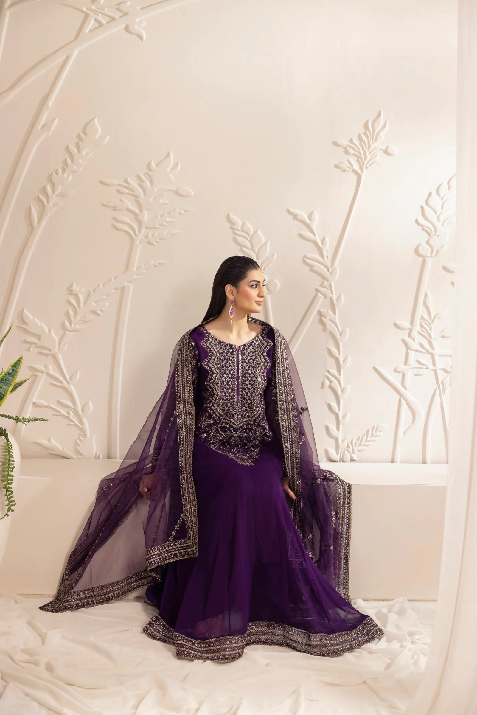 MGG-102 CHIFFON 3PC STITCHED - Image 9