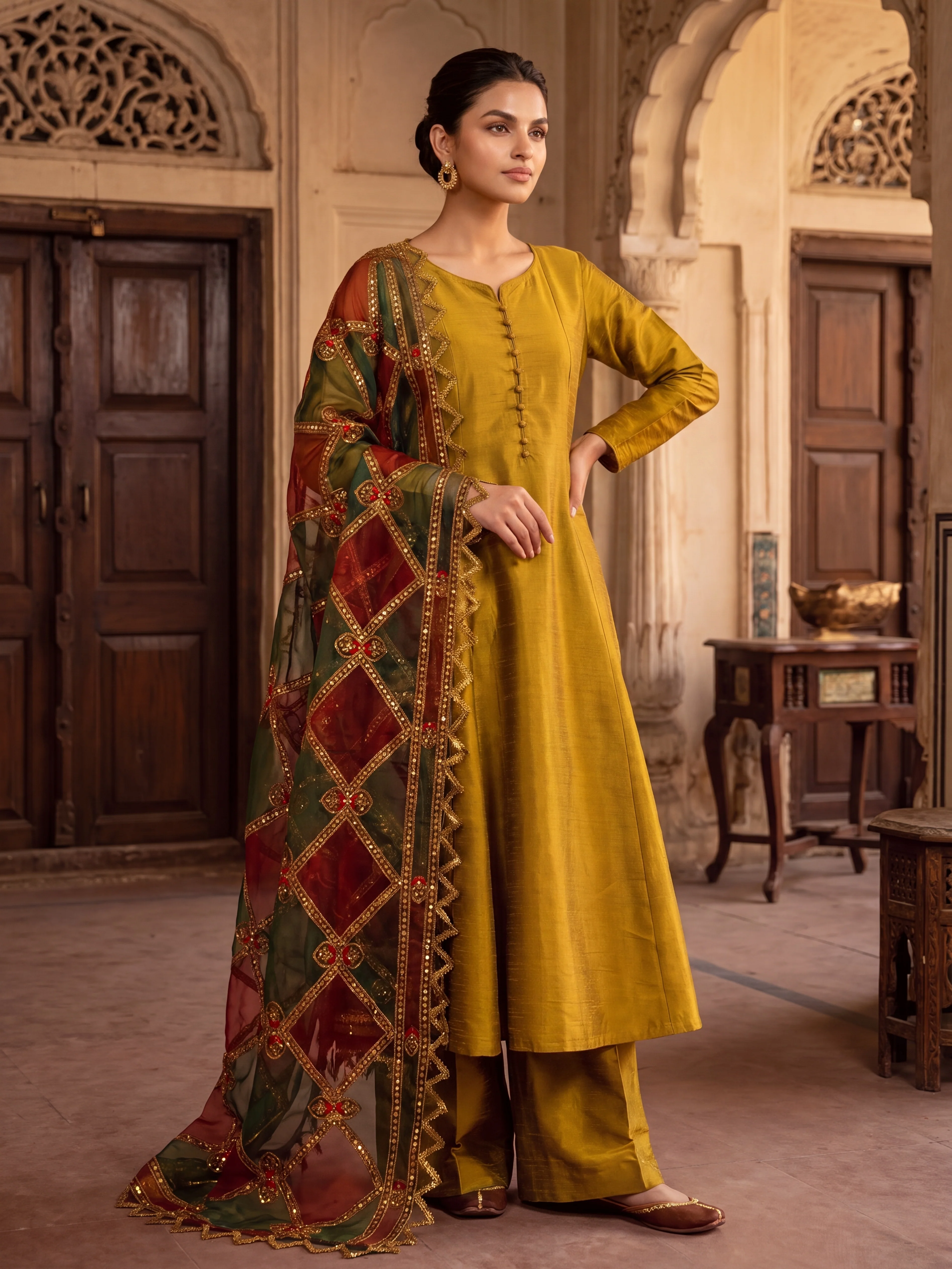 MGS-12 3Pcs Raw Silk STITCHED - Image 3
