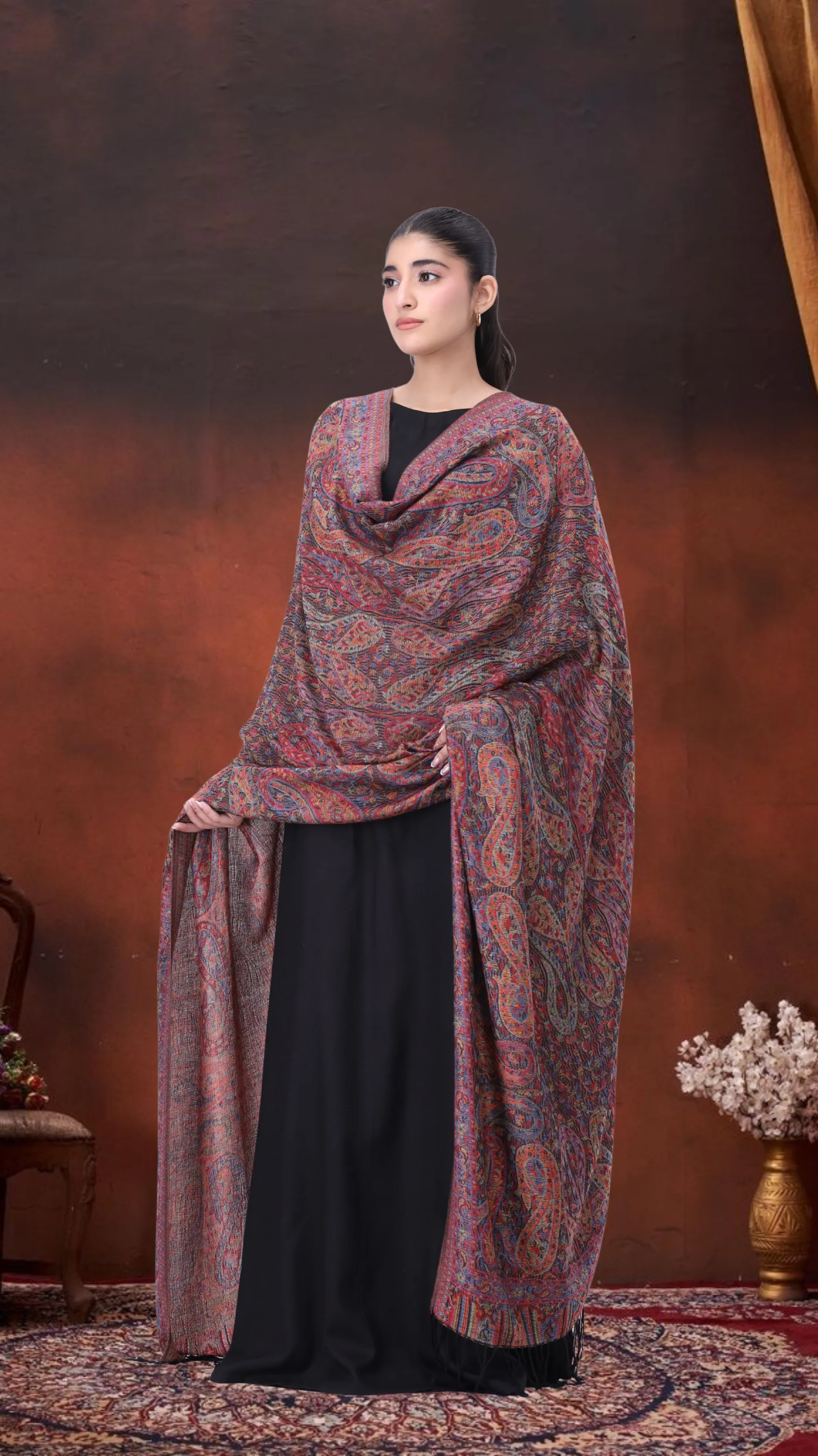 MS-10- PASHMINA SHAWL - Image 3