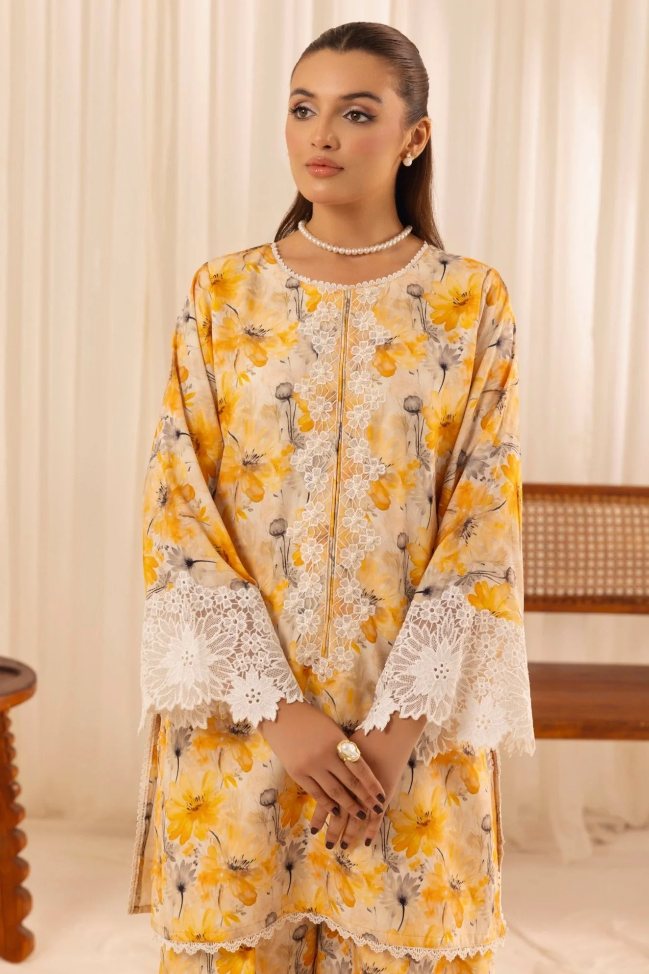 PLS-137 2PC SILK VISCOSE STITCHED - Image 3