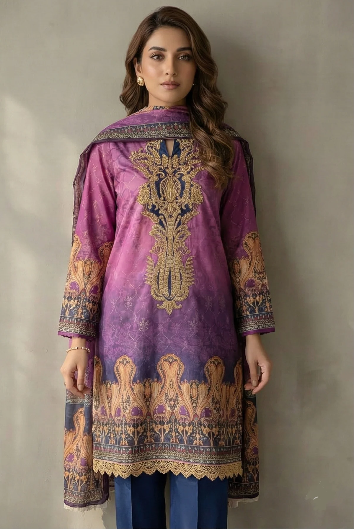 SJP-11 2PCS UNSTITCHED - Image 3
