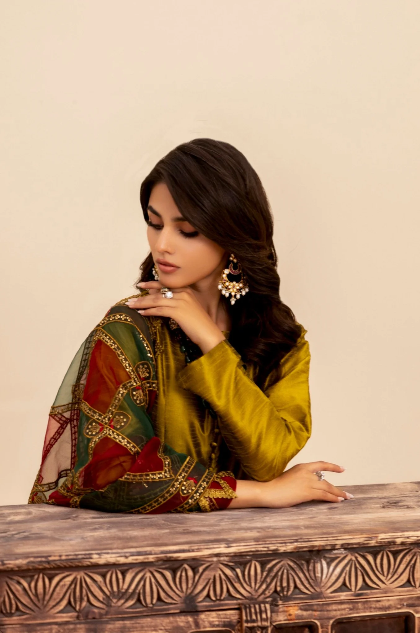 MGS-11 3Pcs Raw Silk STITCHED - Image 5