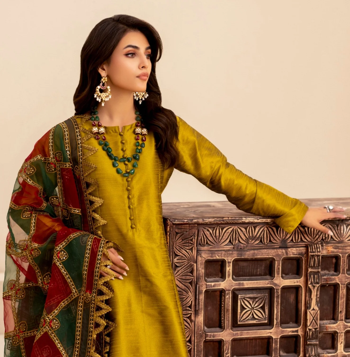 MGS-11 3Pcs Raw Silk STITCHED - Image 9