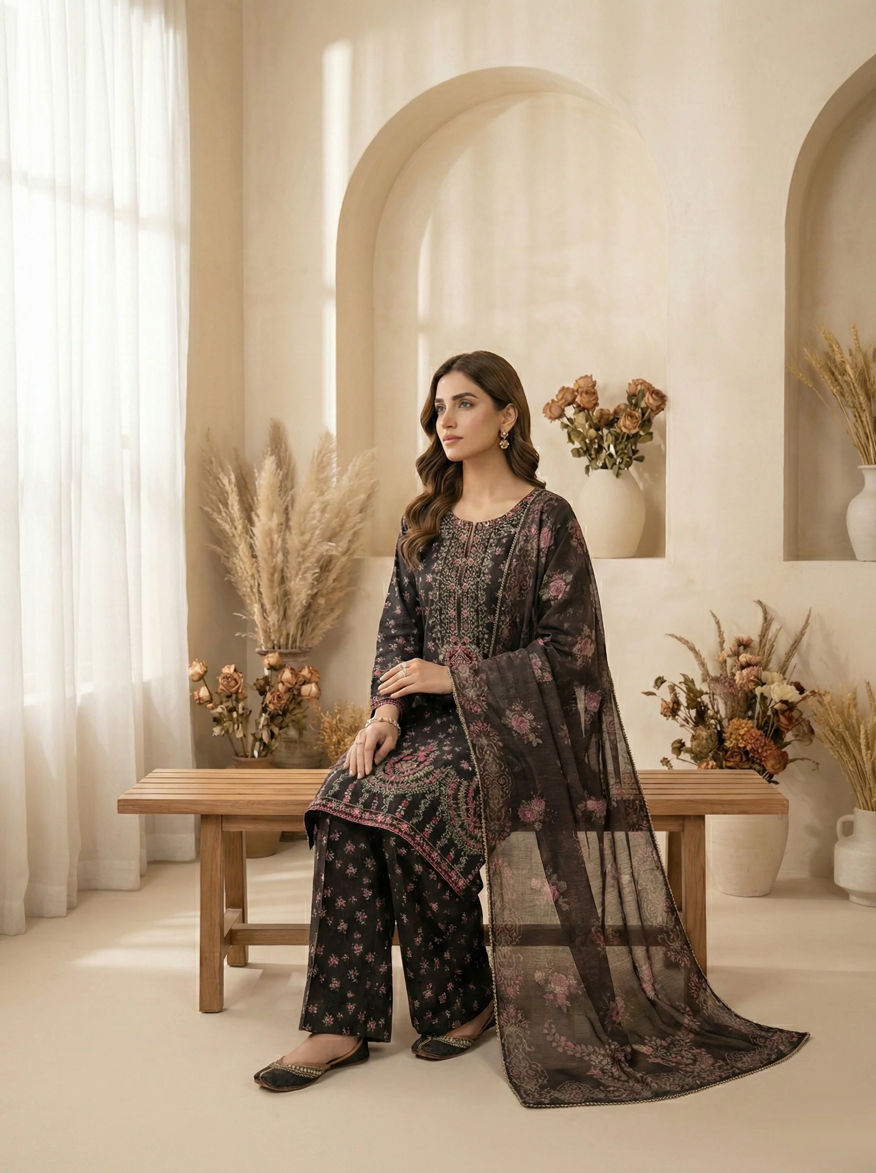ZC-04 3PC STITCHED | UNSTITCHED - Image 5