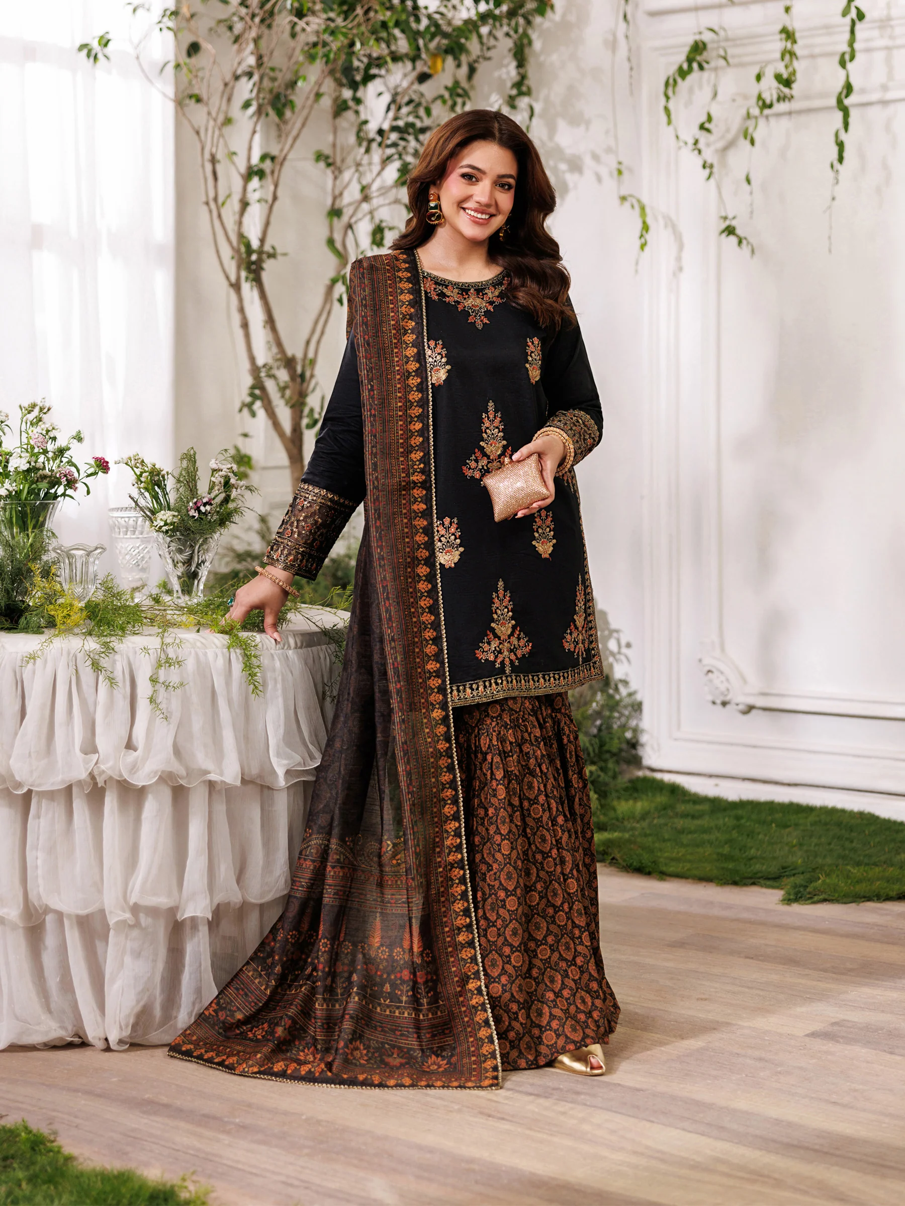 ZC-08 3 PC STITCHED | UNSTITCHED - Image 5