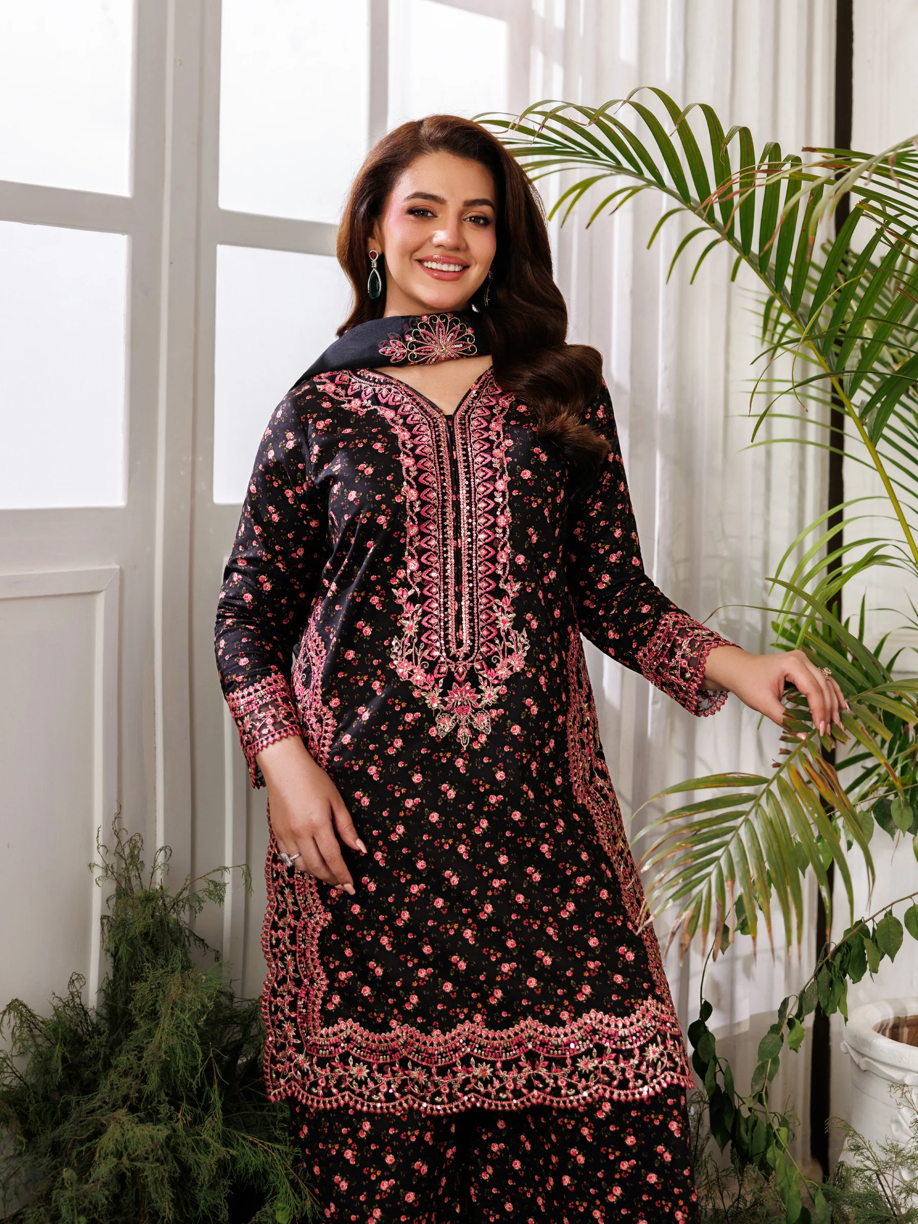 ZC-15 3PC STITCHED | UNSTITCHED - Image 4