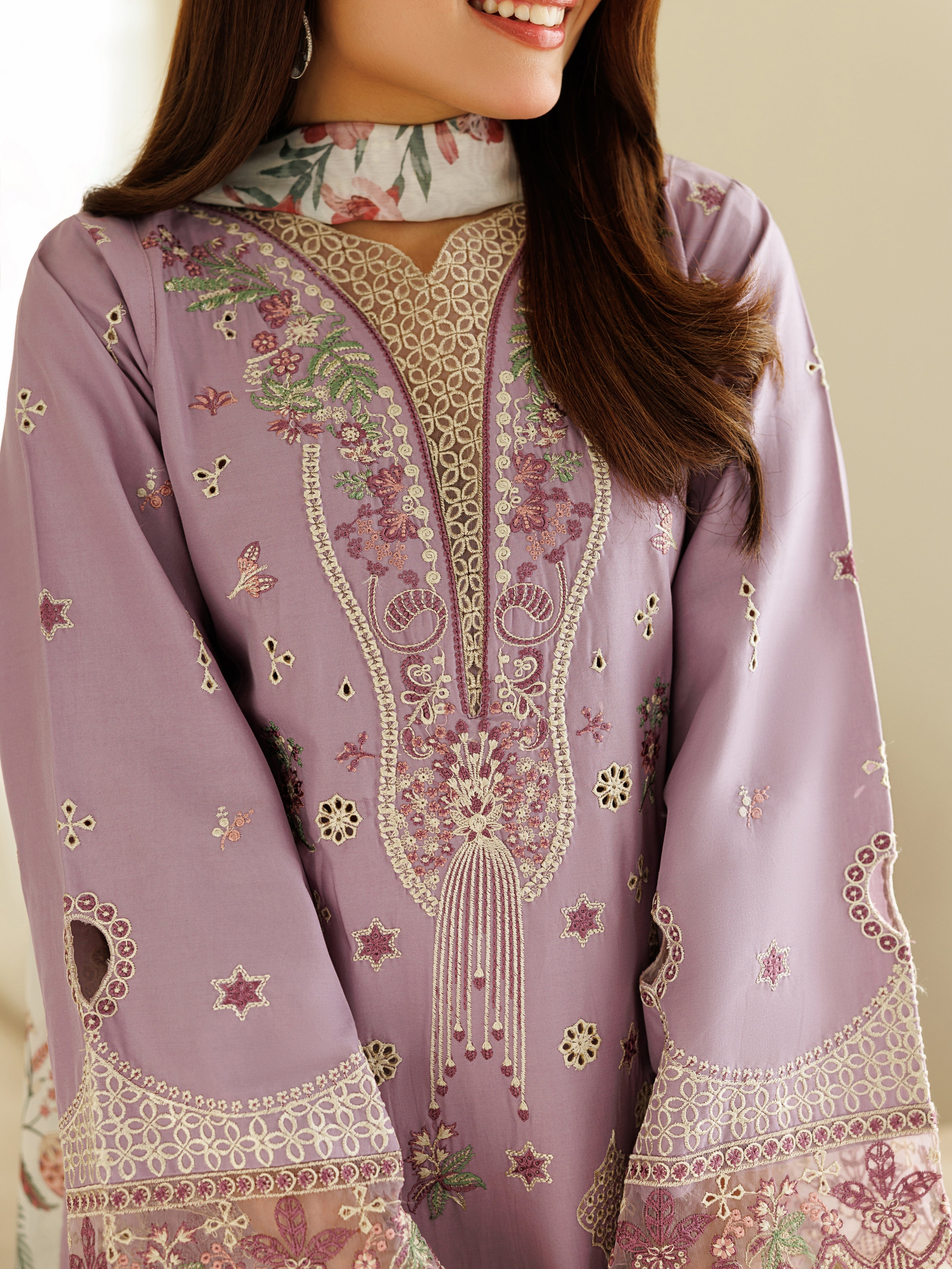 ZG-05 - 3 PC LAWN STITCHED - Image 3
